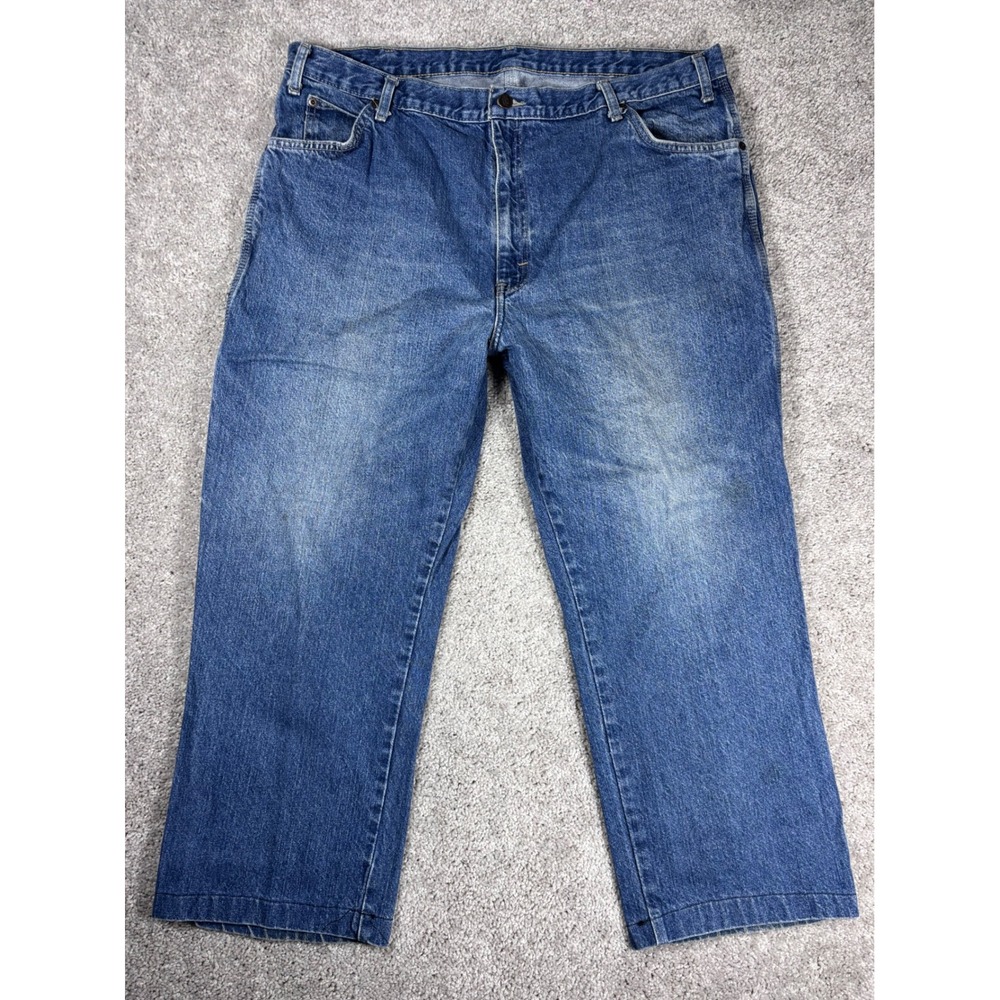 Dickies Mens Carpenter Jeans Blue Denim Relaxed‎ Fit Work Pants 42x28 Z540014
